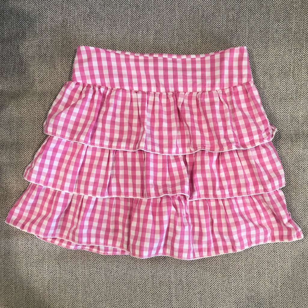 The Children’s Place Girls Ruffle Plaid Skirt